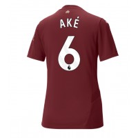 Manchester City Nathan Ake #6 Fotballklær Tredjedrakt Dame 2024-25 Kortermet